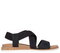 Sandale sport, dama, SKECHERS BOBS DESERT KISS LOW 114705-BLK negru, textil